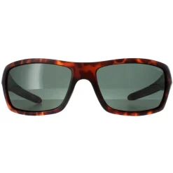 O'Neill Polarised|Wrap^O'Neill Sunglasses Barrel 122P Matte Tortoise Solid Green Polarized