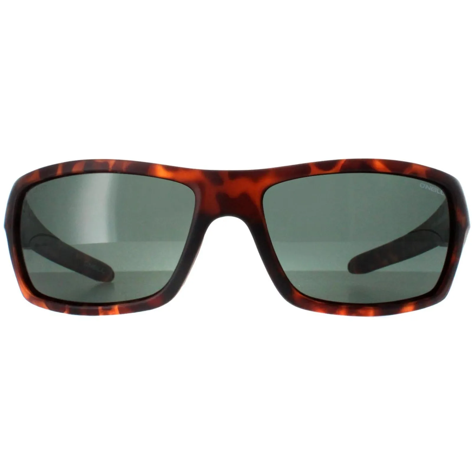 O'Neill Polarised|Wrap^O'Neill Sunglasses Barrel 122P Matte Tortoise Solid Green Polarized