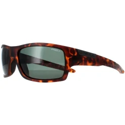 O'Neill Polarised|Wrap^O'Neill Sunglasses Barrel 122P Matte Tortoise Solid Green Polarized