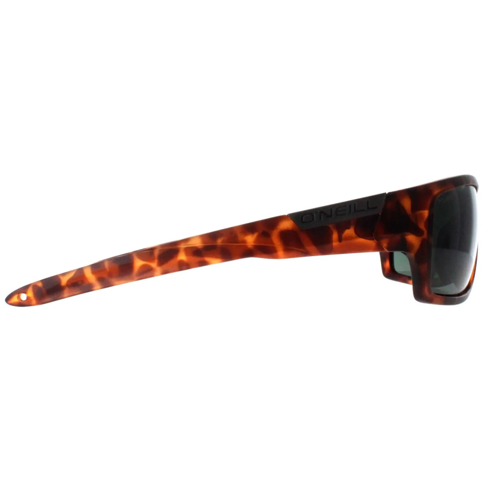 O'Neill Polarised|Wrap^O'Neill Sunglasses Barrel 122P Matte Tortoise Solid Green Polarized