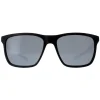 O'Neill Square^O'Neill Sunglasses ONS-9005 104P Matte Black Silver Mirror Polarized