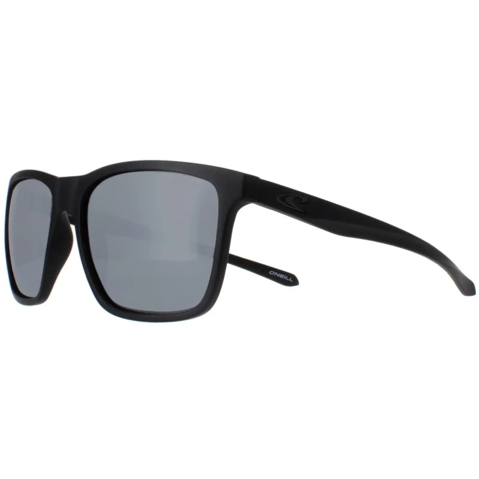 O'Neill Square^O'Neill Sunglasses ONS-9005 104P Matte Black Silver Mirror Polarized