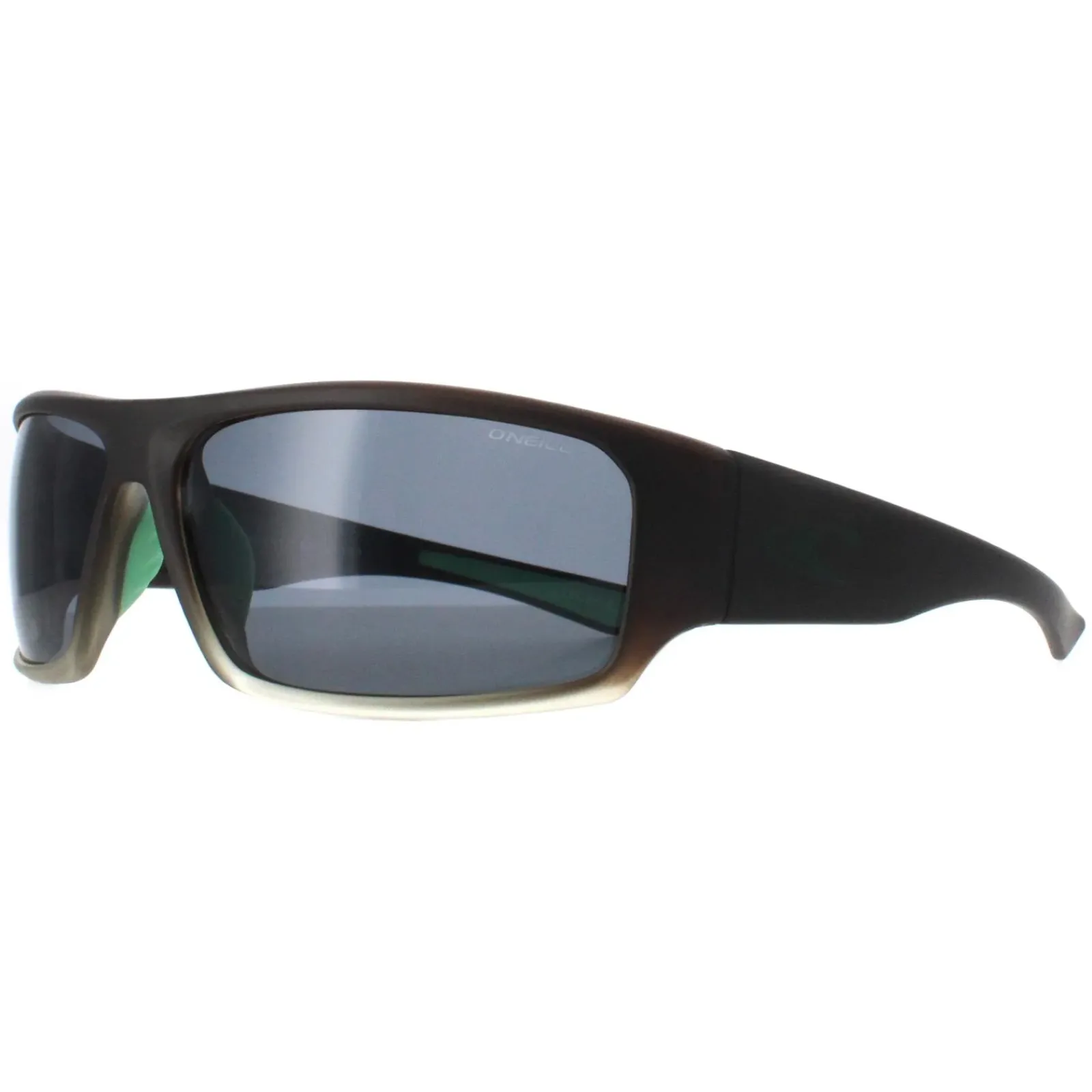 O'Neill Polarised|Wrap^O'Neill Sunglasses Sultans 165P Transparent Grey Green Grey Polarized