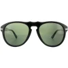 Persol Persol|Aviator^Sunglasses 0649 95/31 Black Green 56mm