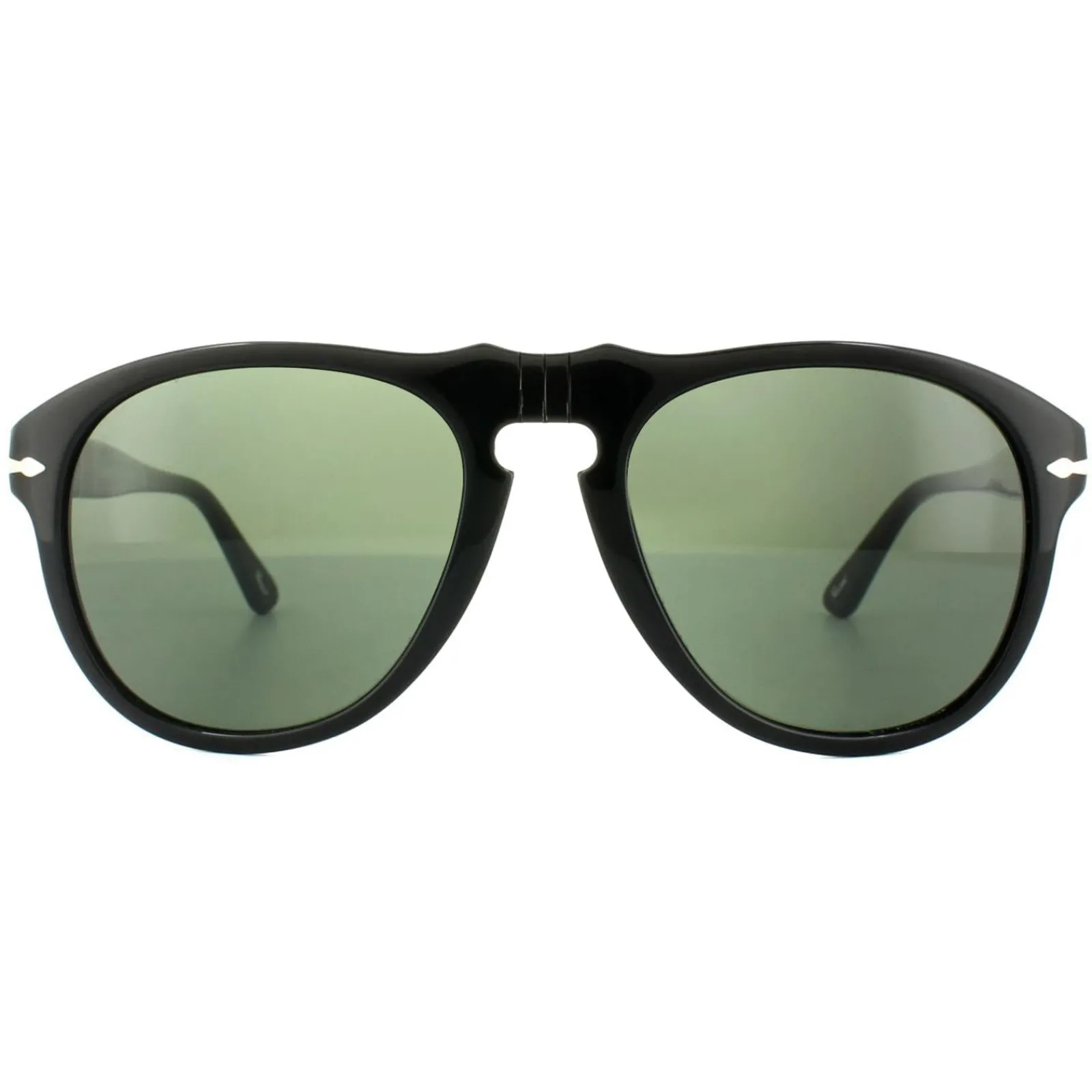Persol Persol|Aviator^Sunglasses 0649 95/31 Black Green 56mm