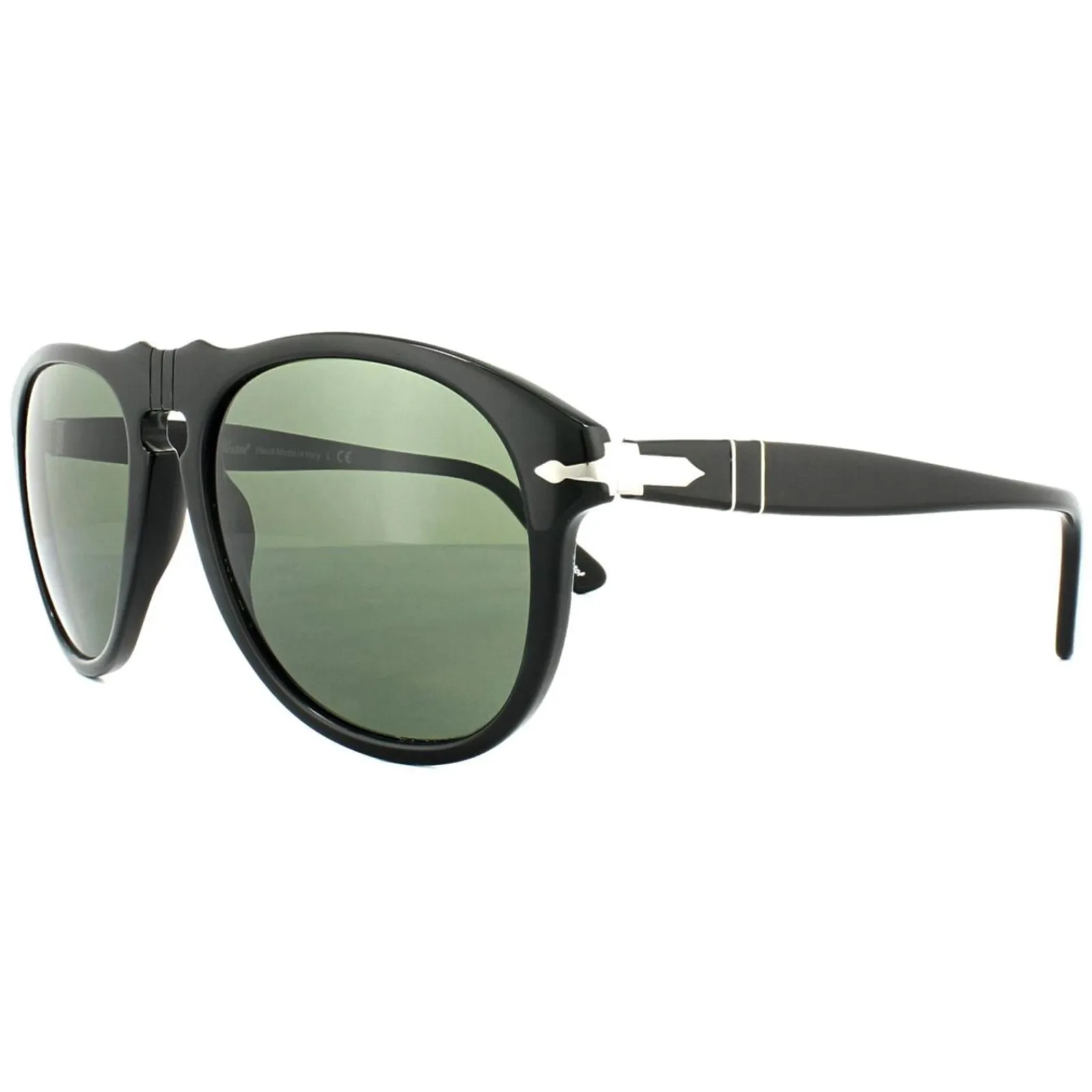 Persol Persol|Aviator^Sunglasses 0649 95/31 Black Green 56mm