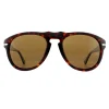 Persol Persol|Polarised^Sunglasses 0649 24/57 Havana Brown Polarized Steve McQueen 54mm