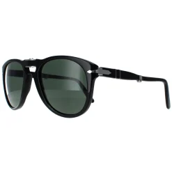Persol Persol|Round^Sunglasses PO0714 95/31 Black Green Folding 54mm