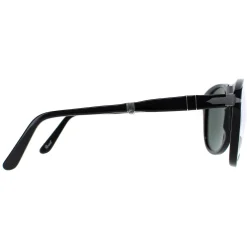 Persol Persol|Round^Sunglasses PO0714 95/31 Black Green Folding 54mm