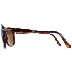 Persol Polarised^Sunglasses PO0714 24/57 Havana Brown Polarized Folding 54mm