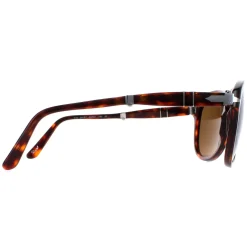 Persol Polarised^Sunglasses PO0714 24/57 Havana Brown Polarized Folding 54mm