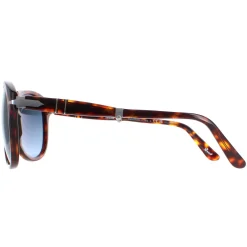 Persol Polarised^Sunglasses PO0714 24/S3 Brown Havana Blue Gradient Polarized Fo