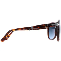 Persol Polarised^Sunglasses PO0714 24/S3 Brown Havana Blue Gradient Polarized Fo