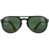 Persol Persol|Aviator^Sunglasses PO3235S 95/31 Black Green