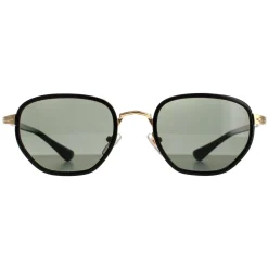 Persol Polarised^Sunglasses PO2471S 109758 Gold and Black Green Polarized