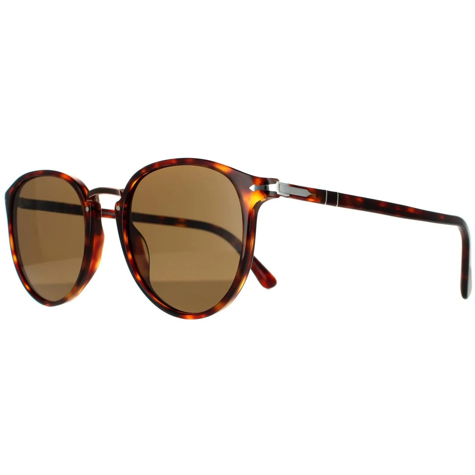 Persol Polarised^Sunglasses PO3210S 24/57 Havana Brown Polarised