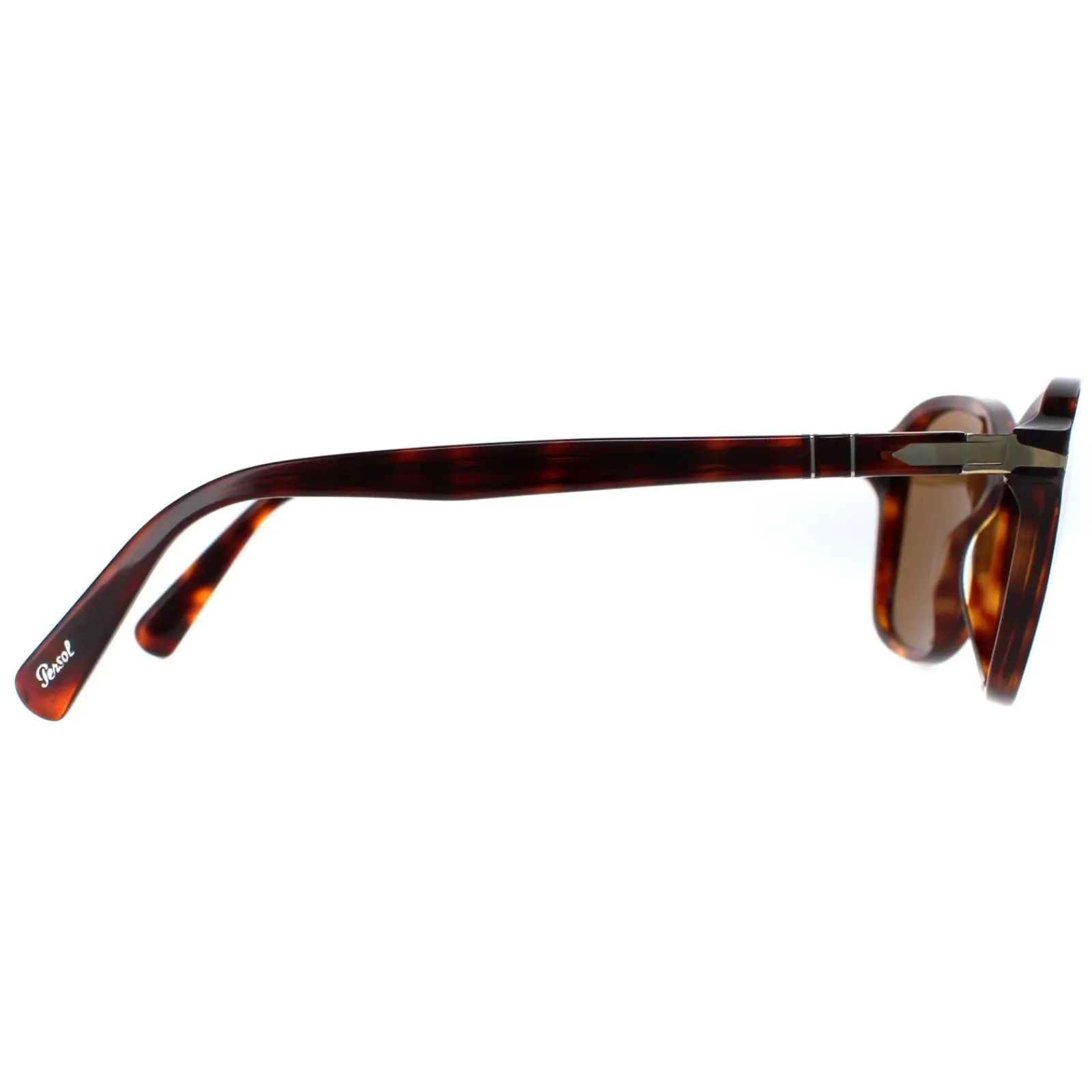 Persol Square|Persol^Sunglasses PO3244S 24/33 Havana Brown