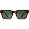 Persol Rectangle^Sunglasses PO3269S 24/31 Havana Green