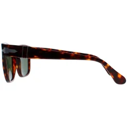 Persol Rectangle^Sunglasses PO3269S 24/31 Havana Green