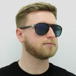 Persol Persol|Aviator^Sunglasses PO3235S 95/S3 Black Blue Gradient Polarized