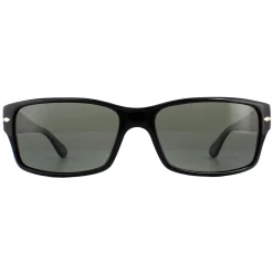 Persol Polarised^Sunglasses 2803S 95/58 Black Green Polarized