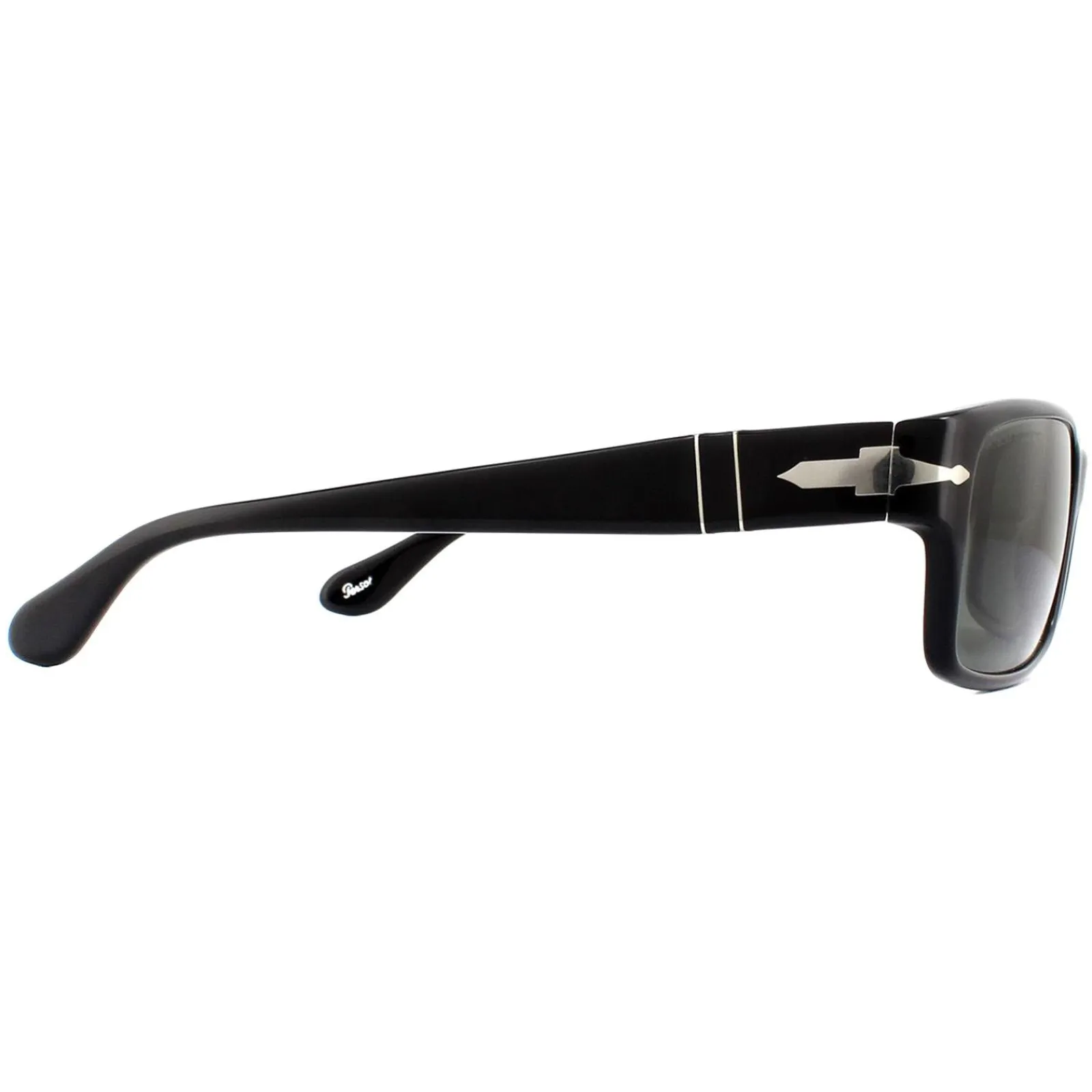 Persol Polarised^Sunglasses 2803S 95/58 Black Green Polarized