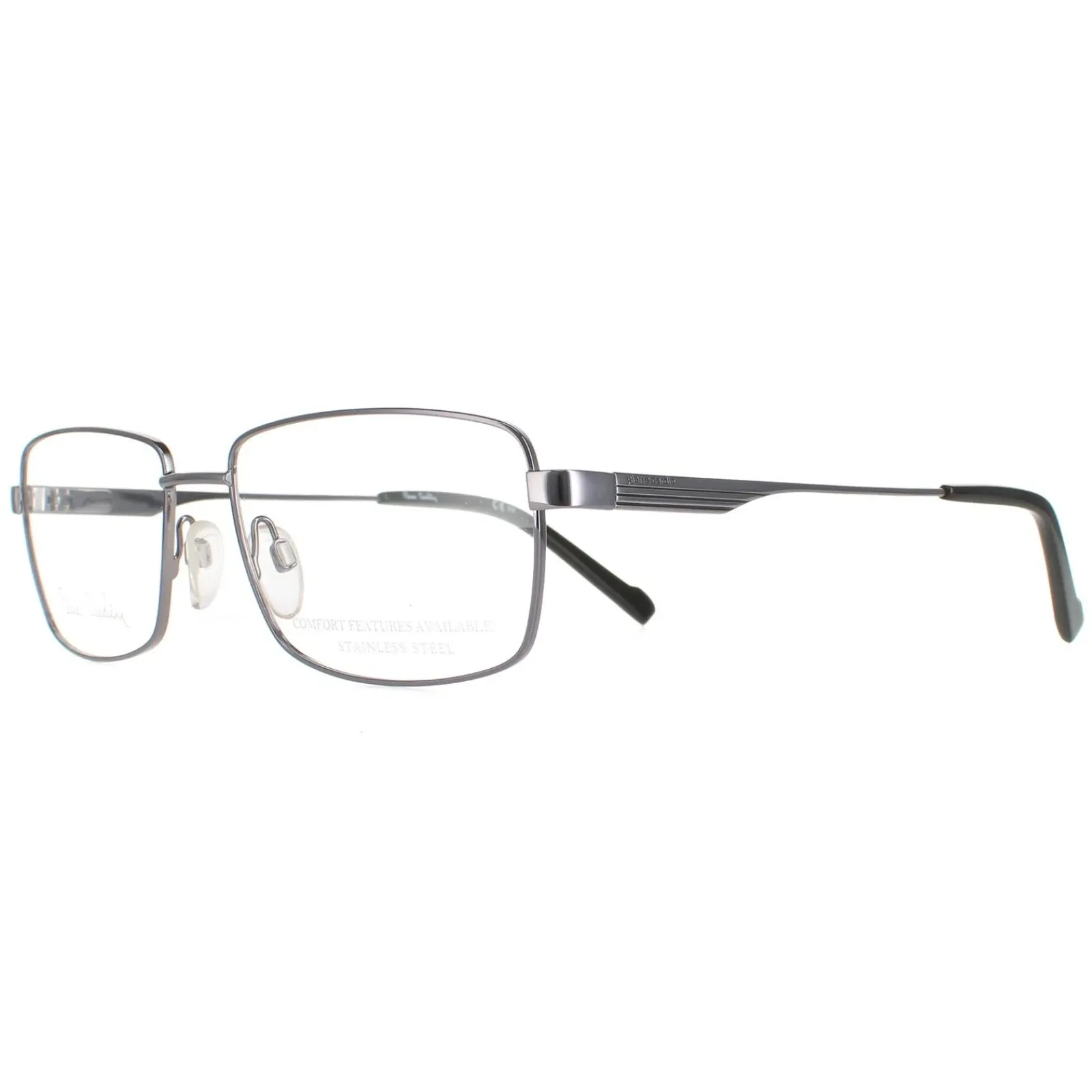 Pierre Cardin Rectangle^Glasses Frames P.C. 6850 KJ1 Dark Ruthenium Men