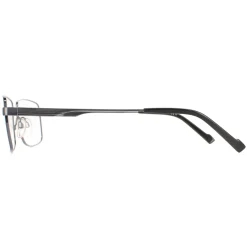Pierre Cardin Rectangle^Glasses Frames P.C. 6850 KJ1 Dark Ruthenium Men