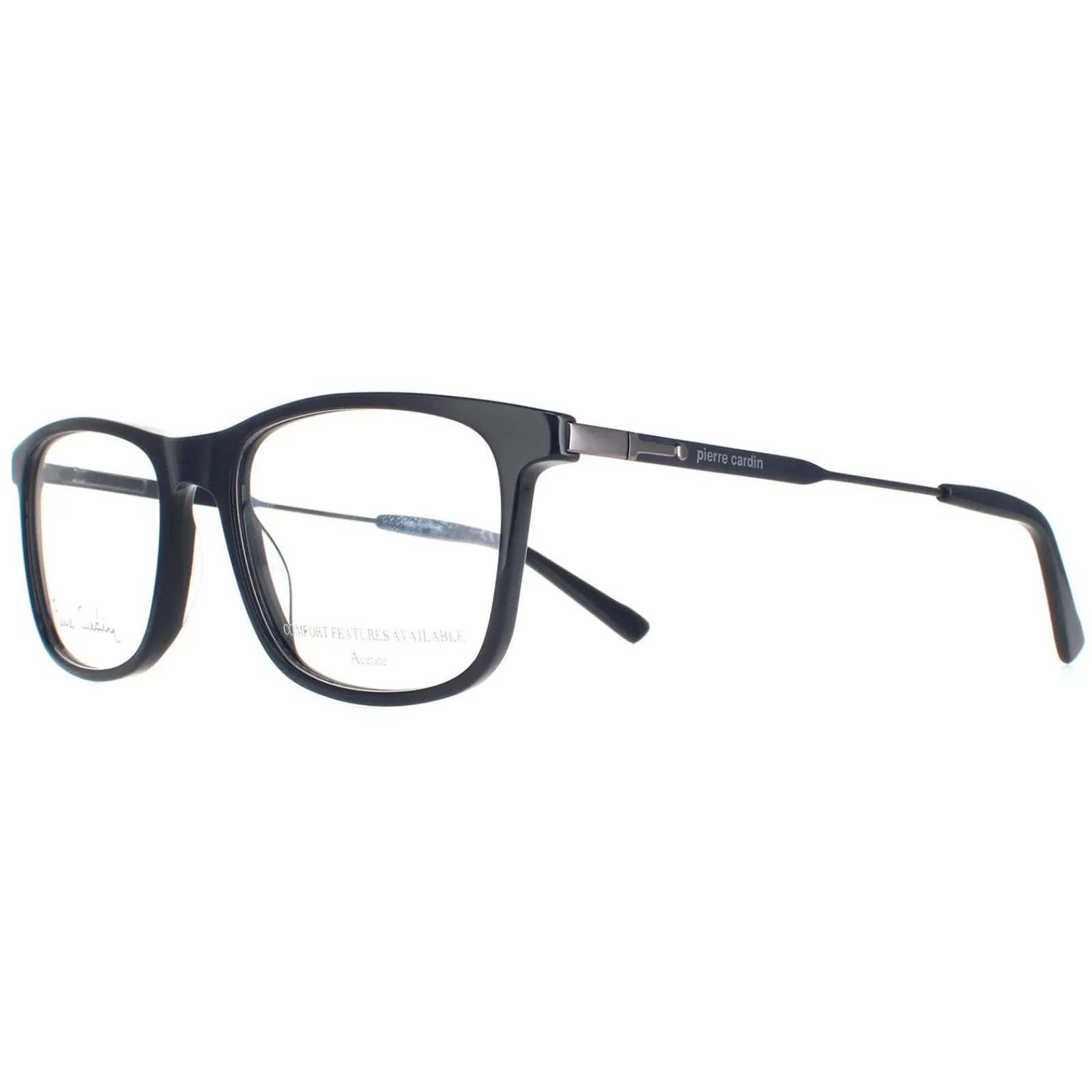 Pierre Cardin Rectangle^Glasses Frames P.C. 6228 PJP Blue Men