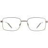 Pierre Cardin Rectangle^Glasses Frames P.C. 6863 J7D Semi Matte Bronze Men