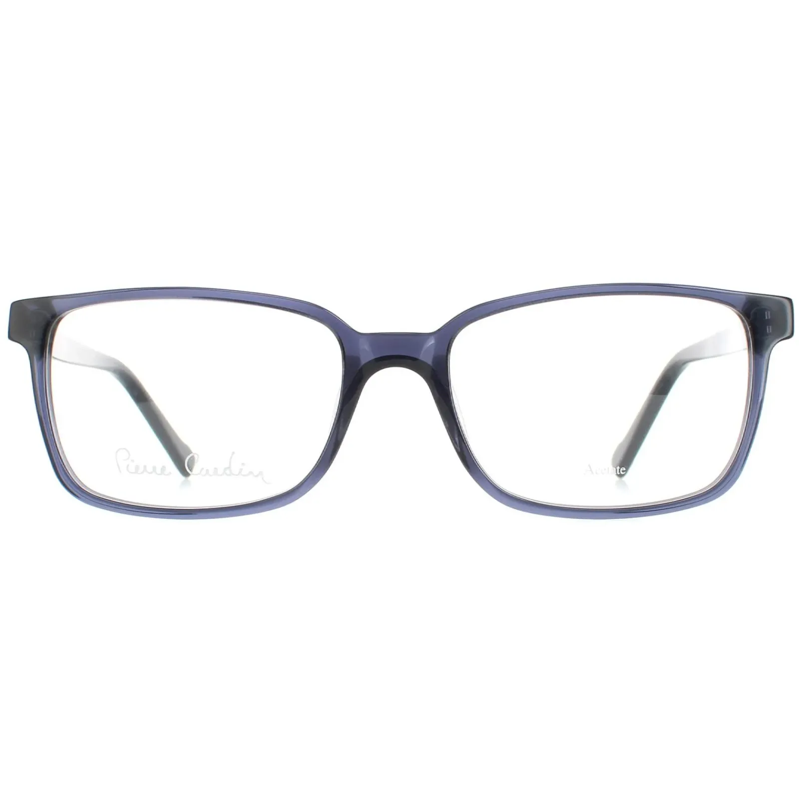 Pierre Cardin Rectangle^Glasses Frames P.C. 6217 PJP Blue Men
