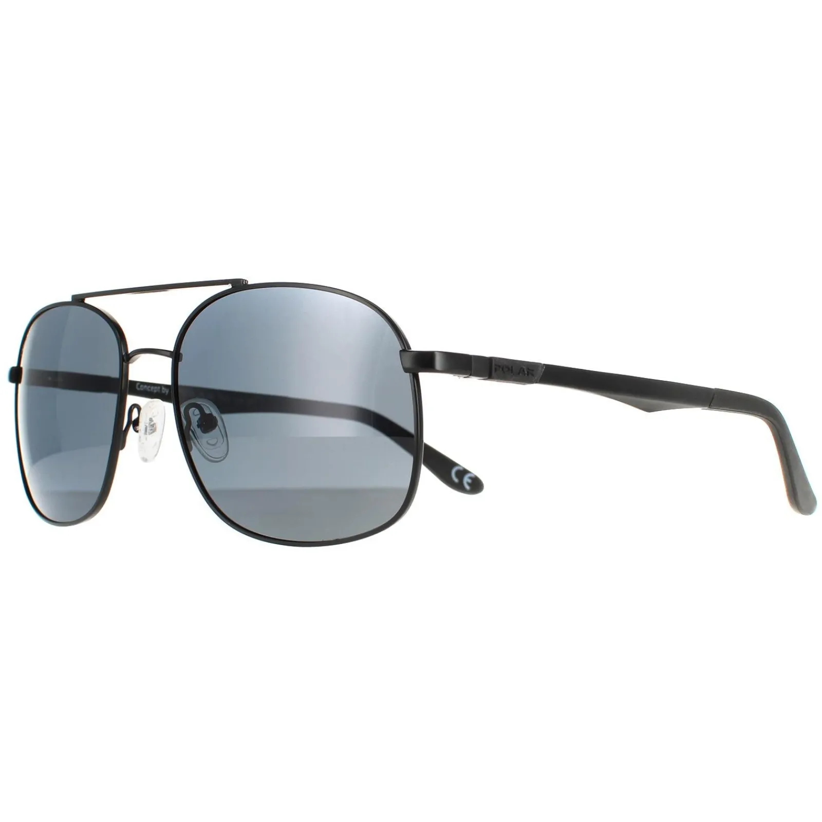 Polar Polarised|Aviator^Sunglasses 755 COL.76 Black Grey ized