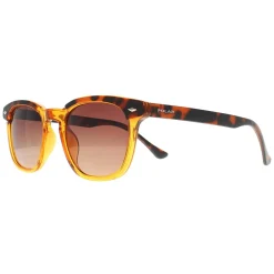 Polar Polarised|Rectangle^Sunglasses 362 COL.431 Shiny Crystal Honey Havana Brown ize