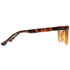 Polar Polarised|Rectangle^Sunglasses 362 COL.431 Shiny Crystal Honey Havana Brown ize