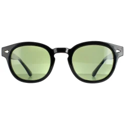 Polar Polarised|Round^Sunglasses Oliver COL.77 Black Green ized