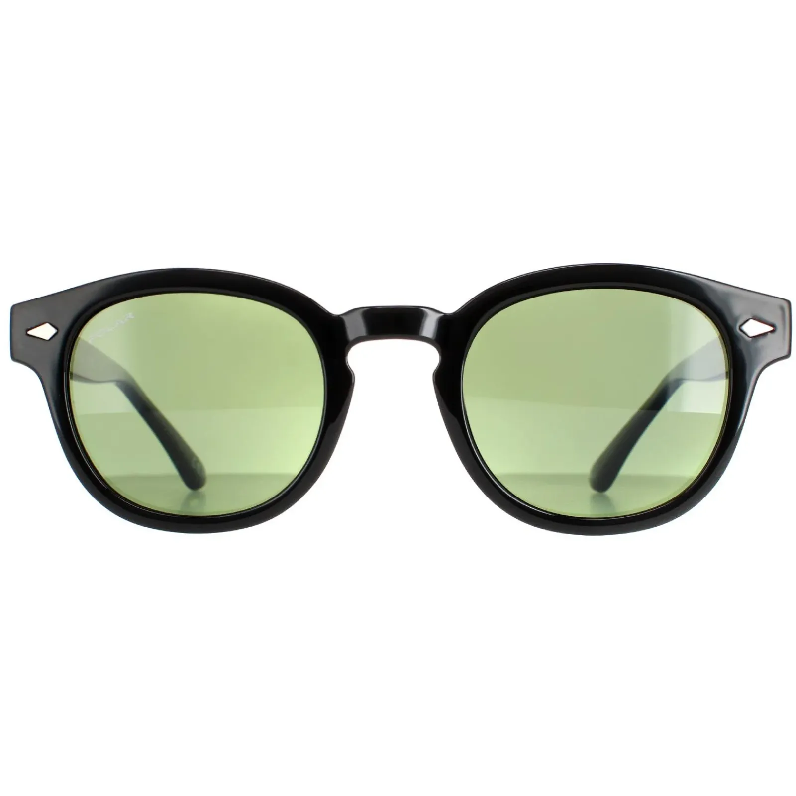 Polar Polarised|Round^Sunglasses Oliver COL.77 Black Green ized