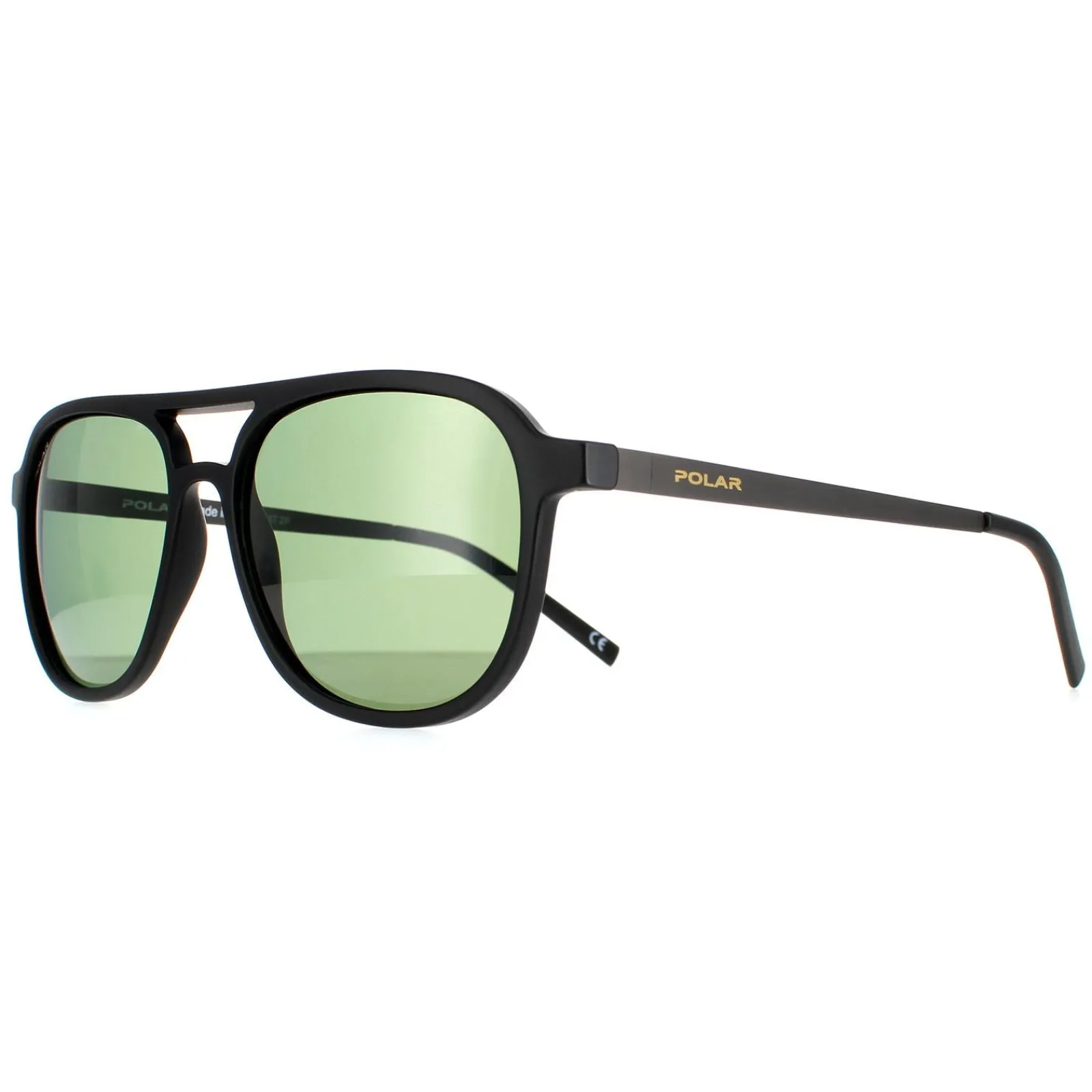 Polar Polarised|Aviator^Sunglasses Parker COL.76 Dark Grey Green ized