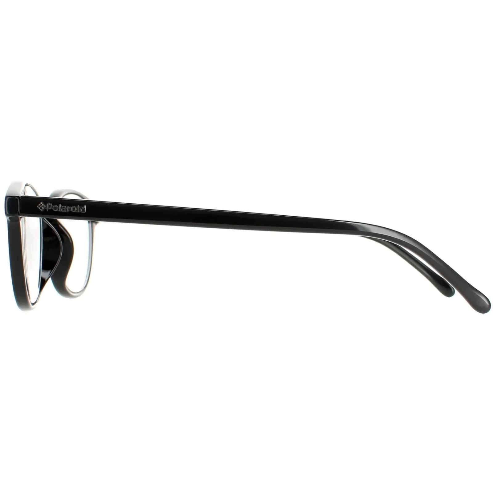 Polaroid Oval|Polaroid^Glasses Frames PLD 0008/R/CH Readers D28 Shiny Black Men Wome