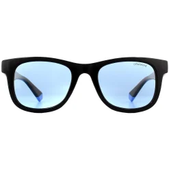 Polaroid Kids Polarised^Sunglasses 8009/N/NEW D51 C3 Black Blue Blue Polarized
