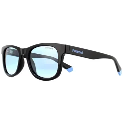 Polaroid Kids Polarised^Sunglasses 8009/N/NEW D51 C3 Black Blue Blue Polarized