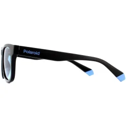 Polaroid Kids Polarised^Sunglasses 8009/N/NEW D51 C3 Black Blue Blue Polarized
