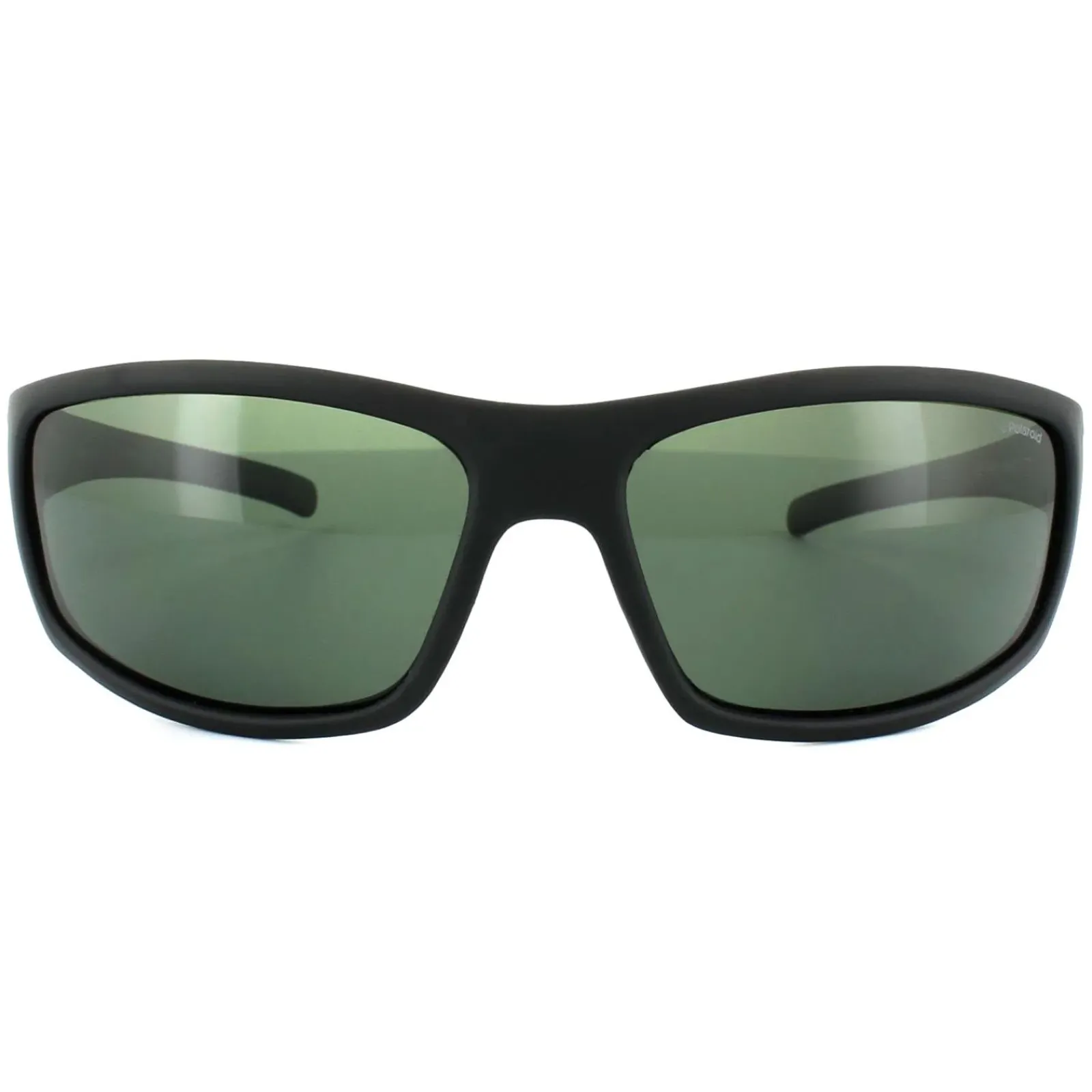 Polaroid Sport Polarised|Wrap^Sunglasses P8411 9CA RC Black Green Polarized