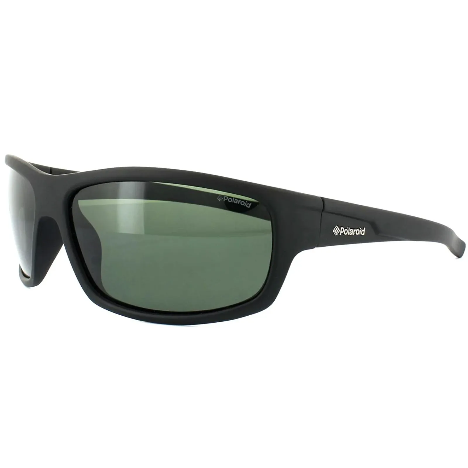 Polaroid Sport Polarised|Wrap^Sunglasses P8411 9CA RC Black Green Polarized
