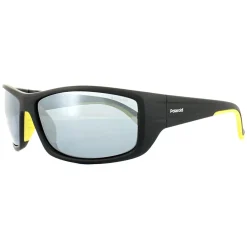 Polaroid Sport Polarised|Wrap^Sunglasses PLD 7011/S 71C EX Black Yellow Grey Silver M