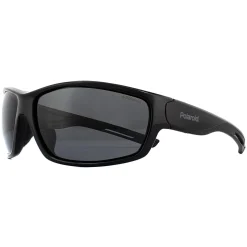 Polaroid Sport Polarised|Wrap^Sunglasses 7029/S 807 M9 Black Grey Polarized