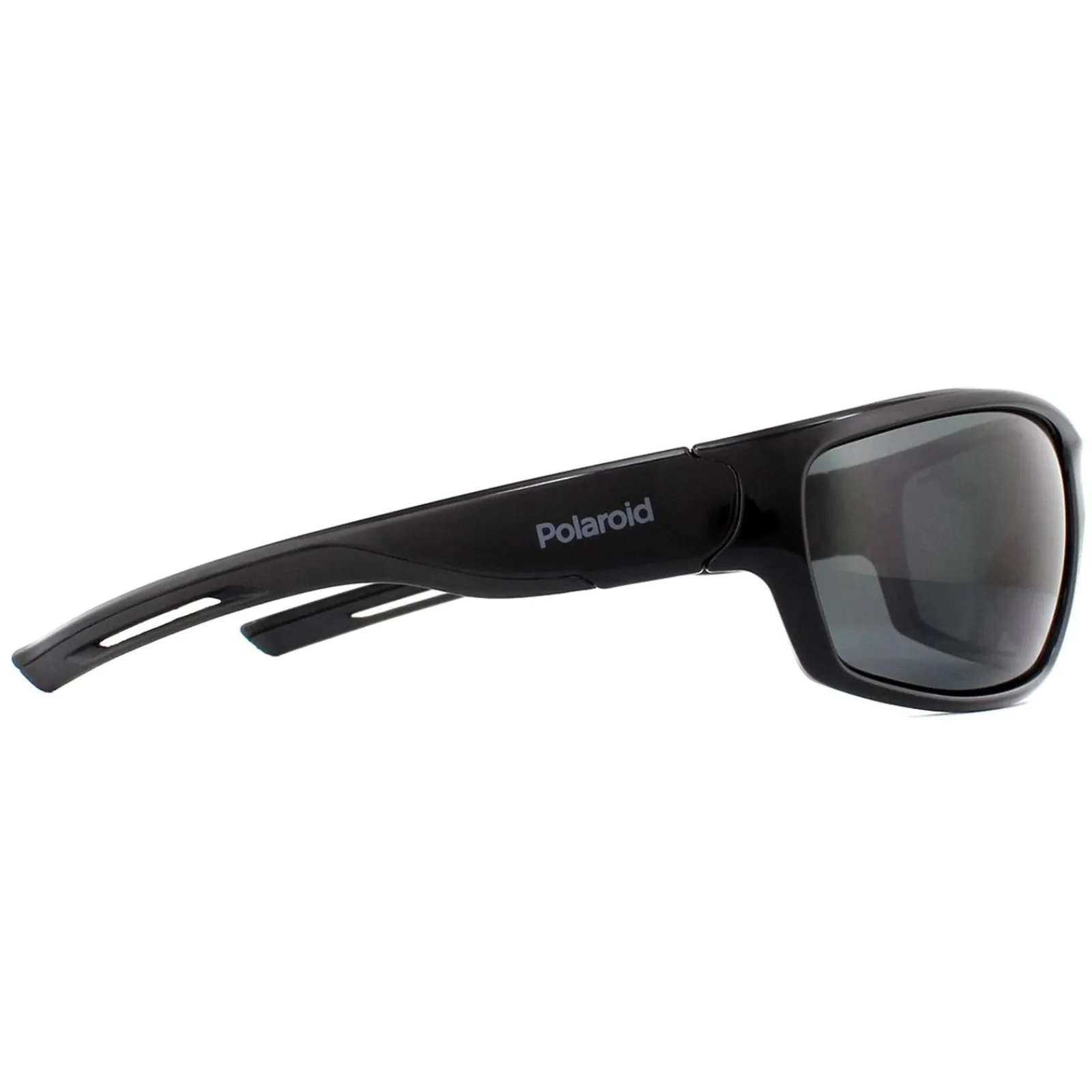 Polaroid Sport Polarised|Wrap^Sunglasses 7029/S 807 M9 Black Grey Polarized