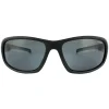Polaroid Sport Polarised|Wrap^Sunglasses P7406 08A Y2 Black & Grey Grey Polarized