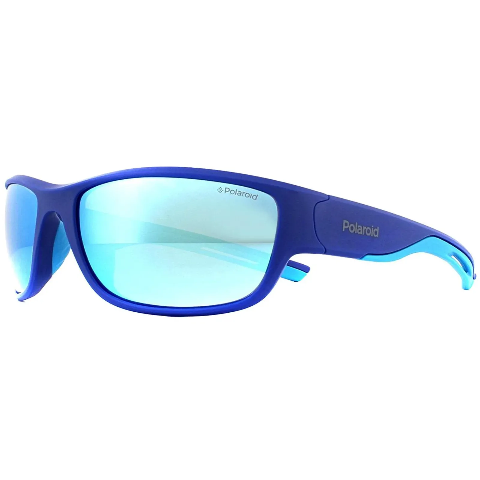 Polaroid Sport Polarised|Wrap^Sunglasses 7028/S PJP 5X Blue Blue Mirror Polarized
