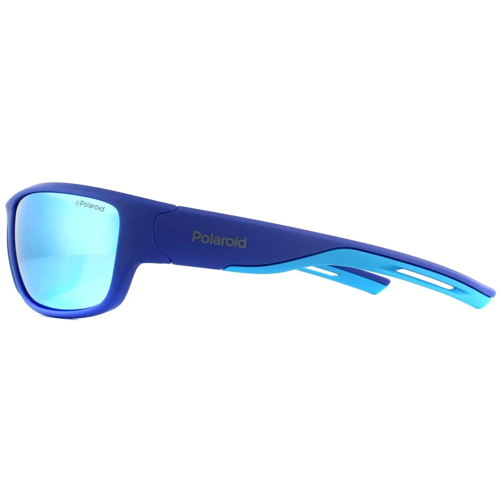 Polaroid Sport Polarised|Wrap^Sunglasses 7028/S PJP 5X Blue Blue Mirror Polarized