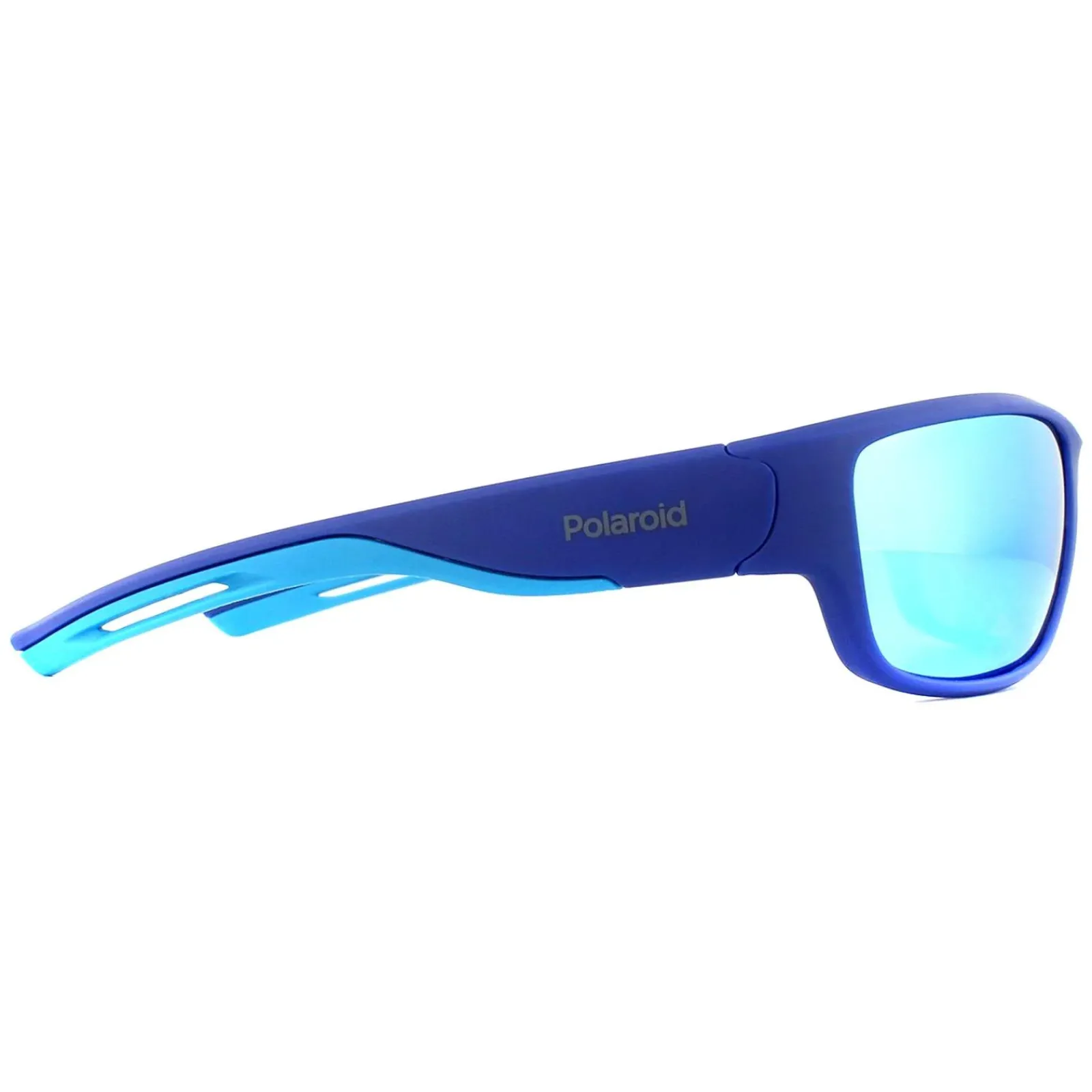 Polaroid Sport Polarised|Wrap^Sunglasses 7028/S PJP 5X Blue Blue Mirror Polarized